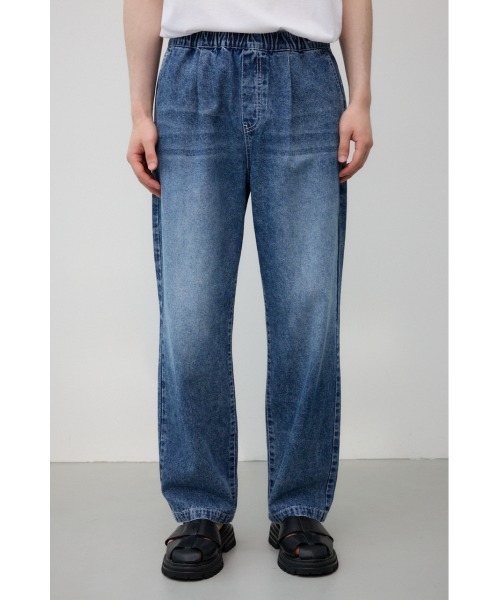 AZUL by moussy(アズールバイマウジー)の「AZUL DENIM リラックスワイドデニム(デニムパンツ・メンズ・ブラック/ブルー/ライトブルー・FREE)」の18枚目の写真