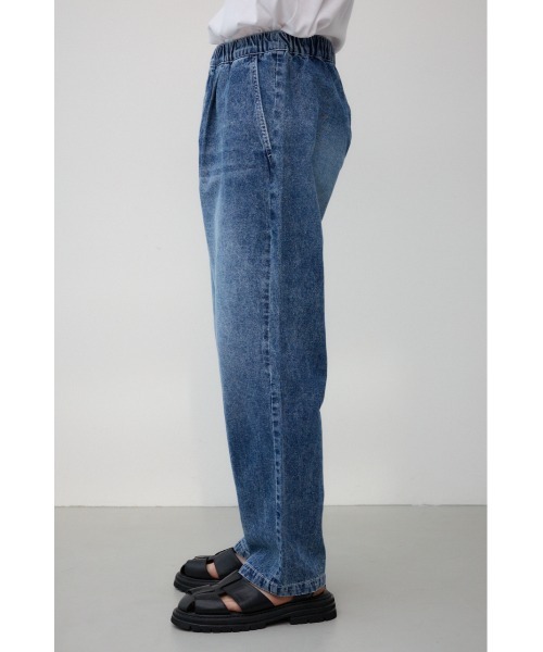 AZUL by moussy(アズールバイマウジー)の「AZUL DENIM リラックスワイドデニム(デニムパンツ・メンズ・ブラック/ブルー/ライトブルー・FREE)」の19枚目の写真