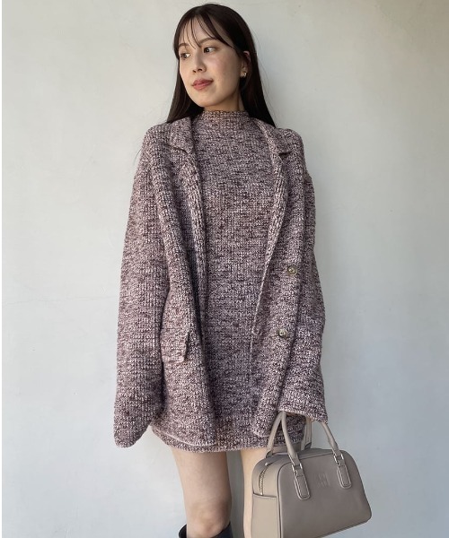 SNIDEL（スナイデル）の「ニットジャケット（その他アウター）」 - WEAR