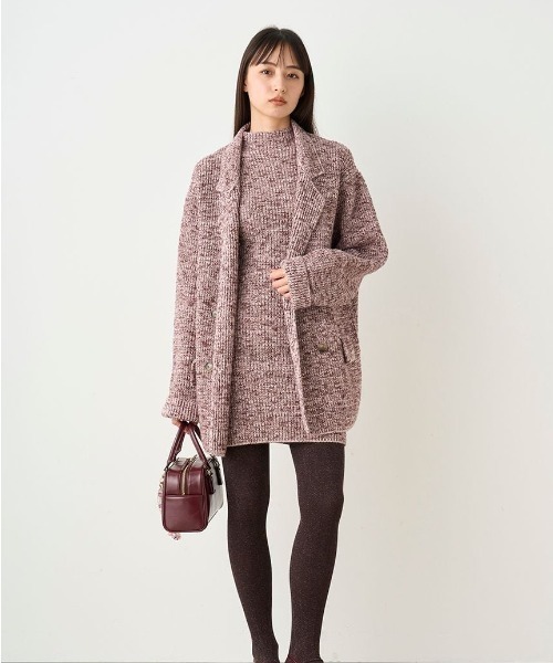 SNIDEL ニットジャケット 楽天市場】【SALE／50%OFF】ニットジャケット SNIDEL スナイデル