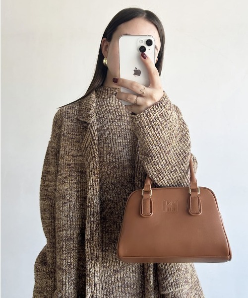 SNIDEL(スナイデル)の「ニットジャケット(その他アウター・レディース・グレー/キャメル/ピンク・FREE)」の20枚目の写真