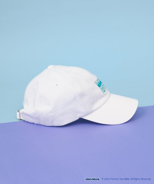 BIRTHDAY BAR（バースデイバー）の「【mentos　メントス】ベーシックロゴキャップ（ハット・レディース・ホワイト/ブラック・0）」の21枚目の写真