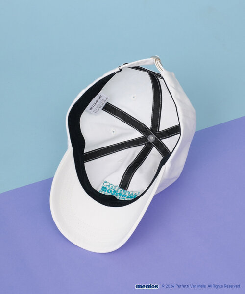 BIRTHDAY BAR（バースデイバー）の「【mentos　メントス】ベーシックロゴキャップ（ハット・レディース・ホワイト/ブラック・0）」の19枚目の写真