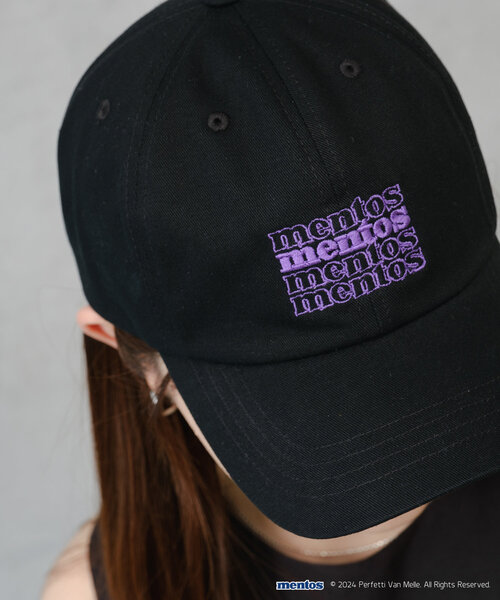 BIRTHDAY BAR（バースデイバー）の「【mentos　メントス】ベーシックロゴキャップ（ハット・レディース・ホワイト/ブラック・0）」の12枚目の写真