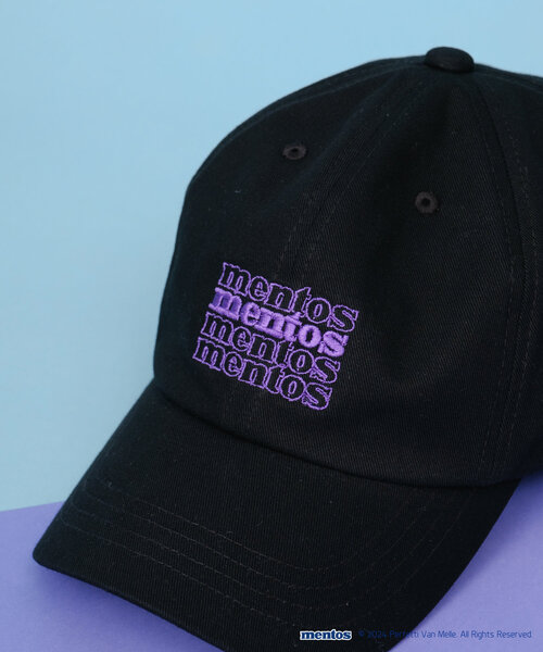 BIRTHDAY BAR（バースデイバー）の「【mentos　メントス】ベーシックロゴキャップ（ハット・レディース・ホワイト/ブラック・0）」の9枚目の写真