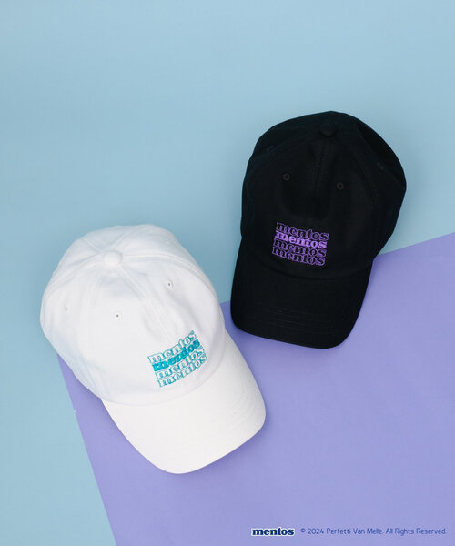 BIRTHDAY BAR（バースデイバー）の「【mentos　メントス】ベーシックロゴキャップ（ハット・レディース・ホワイト/ブラック・0）」の8枚目の写真