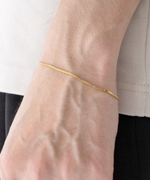 SENTI（センティ）の「SENTI センティ / FINE VENETIAN CHAIN BRACELET GD シルバー925ファインヴェネツィアンチェーンブレスレット / 4092（ブレスレット）」