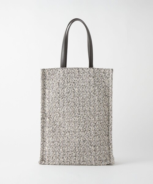 green label relaxing（グリーンレーベルリラクシング）の「ミックスツイード トートバッグ（トートバッグ・レディース・ネイビー/グレー/ベージュ・FREE）」の7枚目の写真