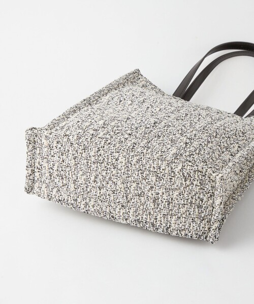 green label relaxing（グリーンレーベルリラクシング）の「ミックスツイード トートバッグ（トートバッグ・レディース・ネイビー/グレー/ベージュ・FREE）」の12枚目の写真