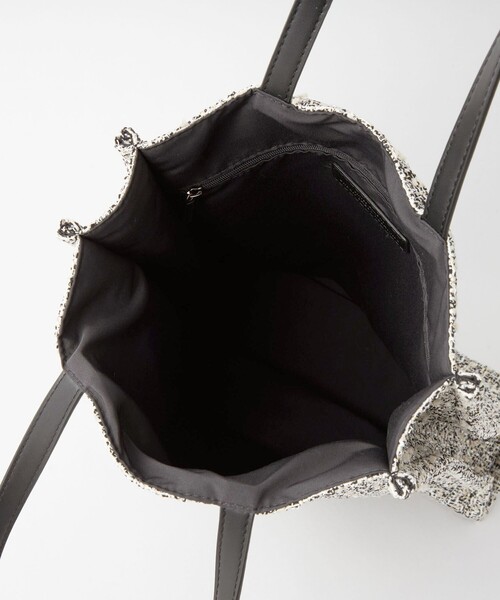 green label relaxing（グリーンレーベルリラクシング）の「ミックスツイード トートバッグ（トートバッグ・レディース・ネイビー/グレー/ベージュ・FREE）」の13枚目の写真