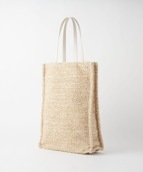 green label relaxing（グリーンレーベルリラクシング）の「ミックスツイード トートバッグ（トートバッグ・レディース・ネイビー/グレー/ベージュ・FREE）」の17枚目の写真