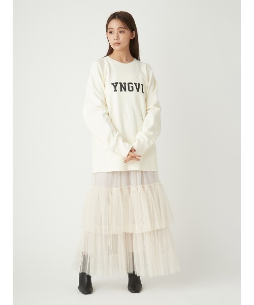 FRAY I.D（フレイアイディー）の「ロゴプリントスウェット（スウェット