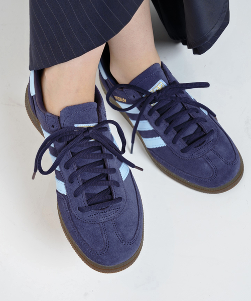 adidas Spezial ネイビー/ライトブルー スニーカー adidas 23cm SPEZIALネイビー/ライトブルー スニーカー