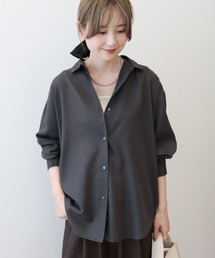 AMERICAN HOLIC | イージーケアバックタックシャツ(シャツ/ブラウス)