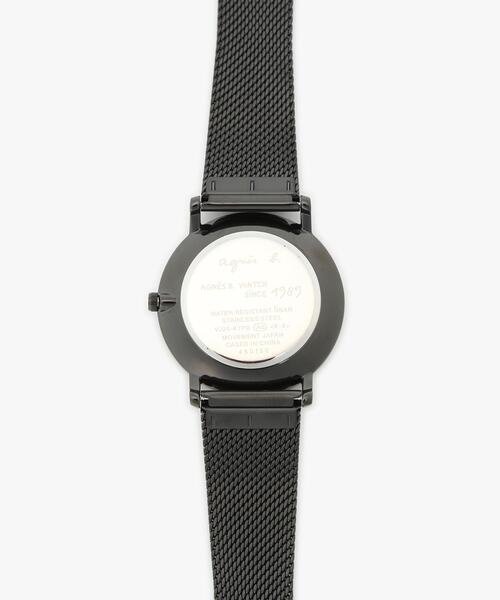 agnes b.（アニエスベー）の「【ユニセックス】LM01 WATCH FCSK758 時計 アニエスベーウオッチ35周年記念限定モデル（アナログ腕時計・レディース・ブラック・FREE）」の2枚目の写真