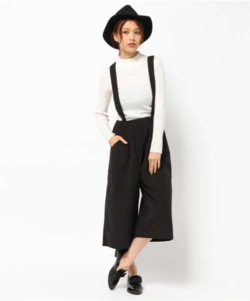 VENCEEXCHANGE（ヴァンスエクスチェンジ）の「T/Nピーチサス付きガウチョパンツ（その他パンツ・レディース・ブラック/ライトブラウン/ダークグリーン・SMALL/MEDIUM）」の14枚目の写真