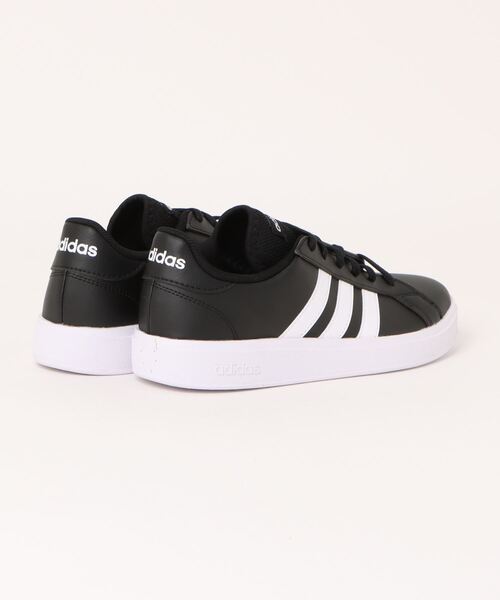 adidas（アディダス）の「【adidas】 GRANDCOURT BASE 2.0M（スニーカー・レディース・ブラック×ホワイト・23.0cm/23.5cm/24.0cm/24.5cm）」の3枚目の写真