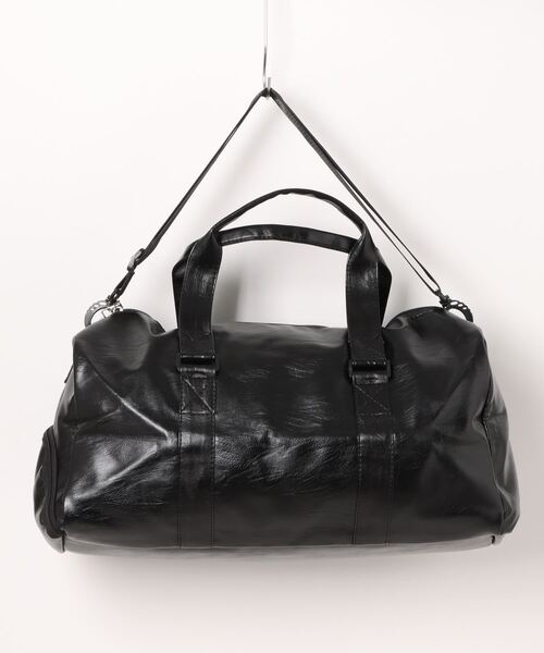 オールレザー ボストンバッグ 大容量 ブラック A4対応 人気のスクエアボストン オール牛革 本革バッグ 軽量 リアル