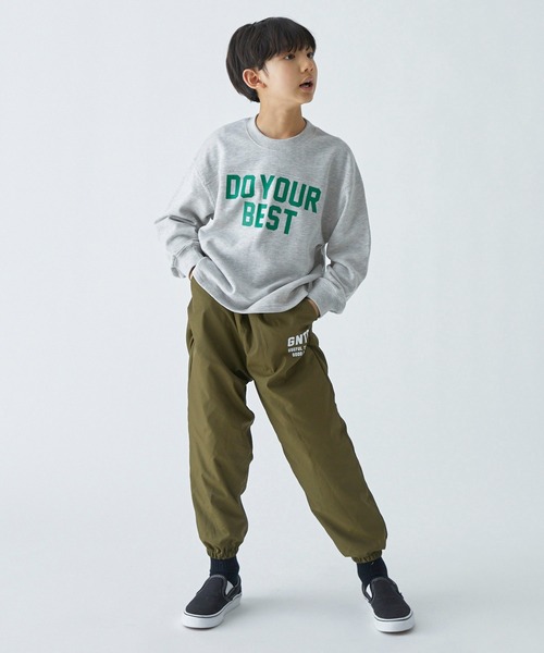 GENERATOR（ジェネレーター）の「GENERATOR/ジェネレーター ナイロン裾ゴムパンツ（その他パンツ・キッズ・ベージュ/ネイビー/カーキ/ブラック・M/L/XL）」の3枚目の写真