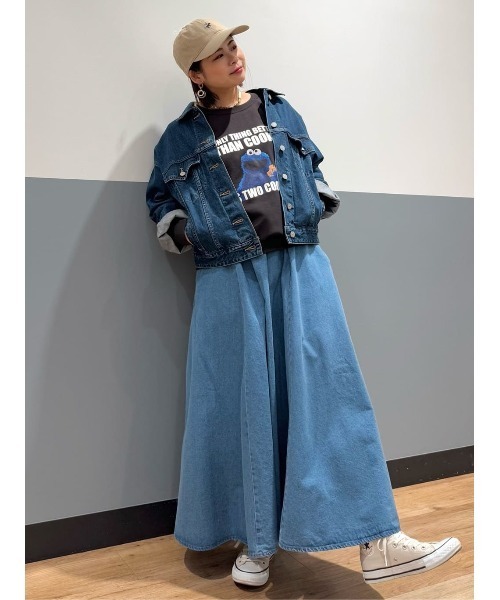 SOMETHING（サムシング）の「【SOMETHING】デニムジャケット（デニムジャケット・レディース・ダークインディゴブルー・フリー）」の15枚目の写真