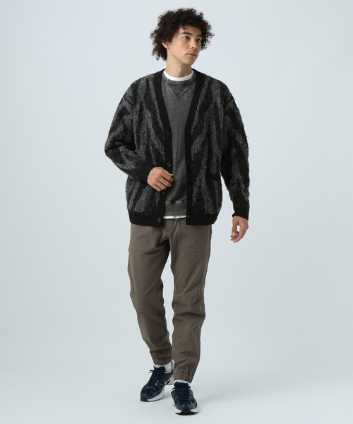 BAYFLOW（ベイフロー）の「7ゲージミックス柄ニットカーディガン（カーディガン/ボレロ・メンズ・グレー/ブラウン/イエロー・MEDIUM/LARGE）」の20枚目の写真