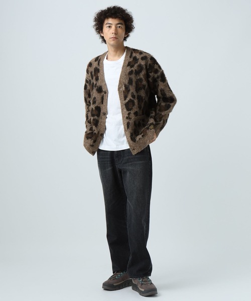 BAYFLOW（ベイフロー）の「7ゲージミックス柄ニットカーディガン（カーディガン/ボレロ・メンズ・グレー/ブラウン/イエロー・MEDIUM/LARGE）」の22枚目の写真