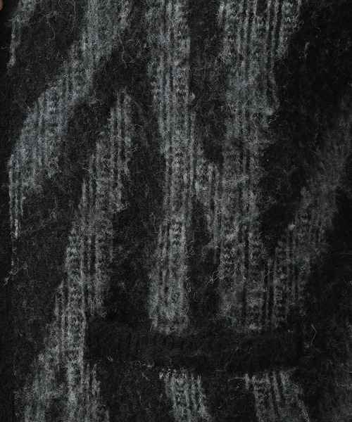 BAYFLOW（ベイフロー）の「7ゲージミックス柄ニットカーディガン（カーディガン/ボレロ・メンズ・グレー/ブラウン/イエロー・MEDIUM/LARGE）」の13枚目の写真