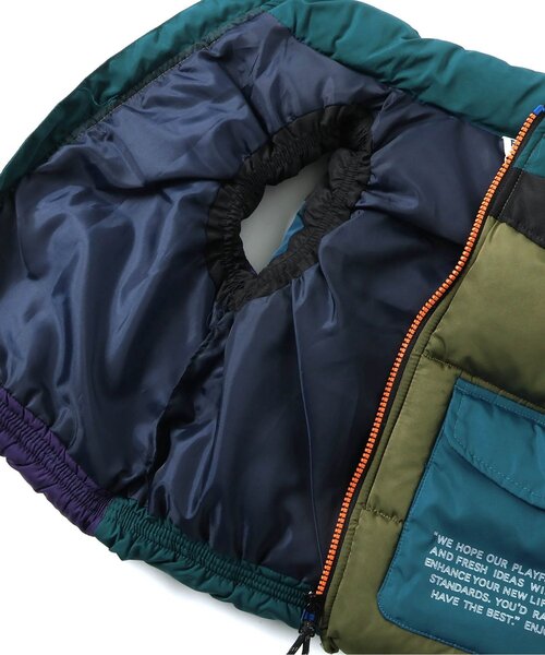 BREEZE(ブリーズ)の「【WEB限定】ふわ軽インサレーションベスト(ダウンベスト・キッズ・カーキ/ブラック/レインボー/イエロー/パープル・140/130/120/110/100/90/80)」の13枚目の写真