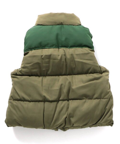 BREEZE(ブリーズ)の「【WEB限定】ふわ軽インサレーションベスト(ダウンベスト・キッズ・カーキ/ブラック/レインボー/イエロー/パープル・140/130/120/110/100/90/80)」の14枚目の写真