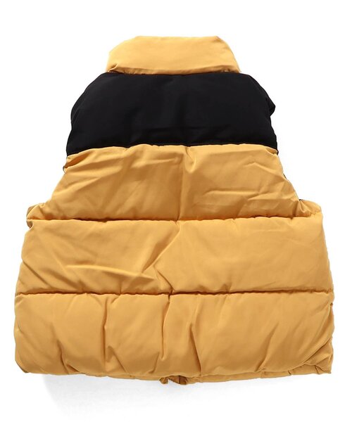 BREEZE(ブリーズ)の「【WEB限定】ふわ軽インサレーションベスト(ダウンベスト・キッズ・カーキ/ブラック/レインボー/イエロー/パープル・140/130/120/110/100/90/80)」の17枚目の写真