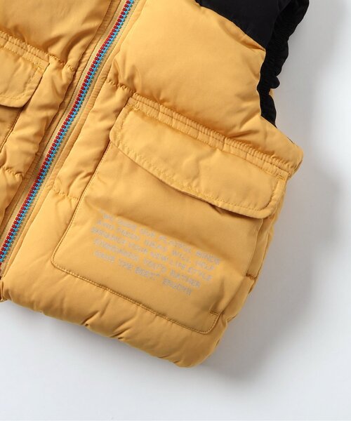 BREEZE(ブリーズ)の「【WEB限定】ふわ軽インサレーションベスト(ダウンベスト・キッズ・カーキ/ブラック/レインボー/イエロー/パープル・140/130/120/110/100/90/80)」の20枚目の写真