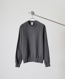 CROSS&STITCH ピグメントスウェットシャツ