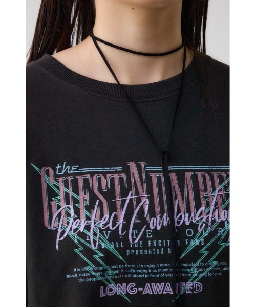 AZUL by moussy（アズールバイマウジー）の「ビンテージプリントウラケプルオーバー（スウェット・レディース・ブルー系その他/ピンク系その他・FREE）」の9枚目の写真