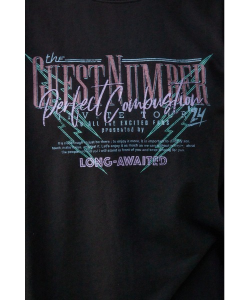 AZUL by moussy（アズールバイマウジー）の「ビンテージプリントウラケプルオーバー（スウェット・レディース・ブルー系その他/ピンク系その他・FREE）」の10枚目の写真