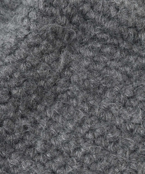 Heather(ヘザー)の「バラクラバニットキャップ 234793(ニットキャップ/ビーニー・レディース・オフホワイト/グレー・ONE SIZE)」の17枚目の写真