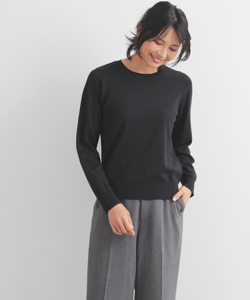 セール】イタリア糸クルーニット（ニット/セーター）｜GLACIER lusso