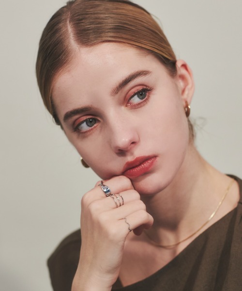 ciite'(シーテ)の「ねじれリング 5セット / five ring set(リング・レディース・ゴールド/シルバー・FREE)」の14枚目の写真