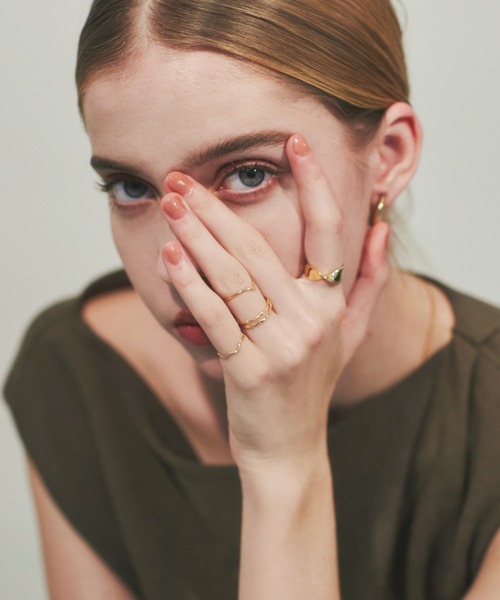 ciite'(シーテ)の「ねじれリング 5セット / five ring set(リング・レディース・ゴールド/シルバー・FREE)」の11枚目の写真