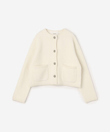 Glenmac 〈Bshop別注〉クルーネックニットカーディガン Glenmac 〈Bshop別注〉クルーネックニットカーディガン