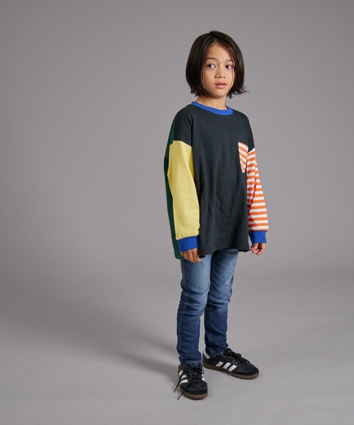 PAIRMANON STREET（ペアマノンストリート）の「【PAIRMANON STREET】スキニー デニム パンツ（デニムパンツ・キッズ・ブラック/ブルー/インディゴブルー・90/120/150/160/100/110/130/140）」の17枚目の写真