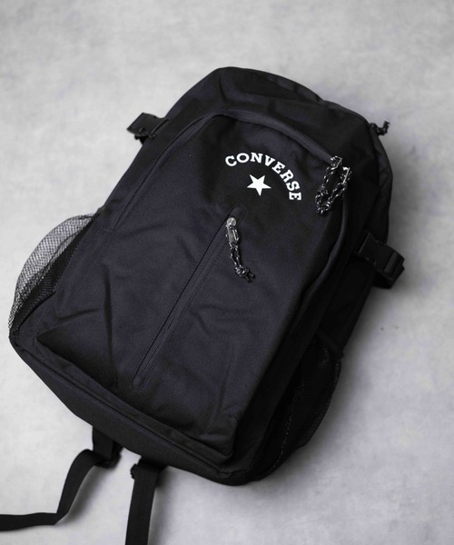 CONVERSE(コンバース)の「『CONVERSE』LOGO PRINT BACK PACK(バックパック/リュック・レディース・ブラック系その他/ブラック/ベージュ・FREE)」の19枚目の写真