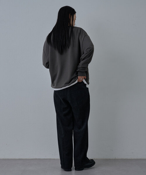 COLONY 2139(コロニートゥーワンスリーナイン)の「シグネチャー刺繍スウェットプルオーバー(Tシャツ/カットソー・メンズ・チャコールグレー/ブラック・LARGE/MEDIUM)」の15枚目の写真