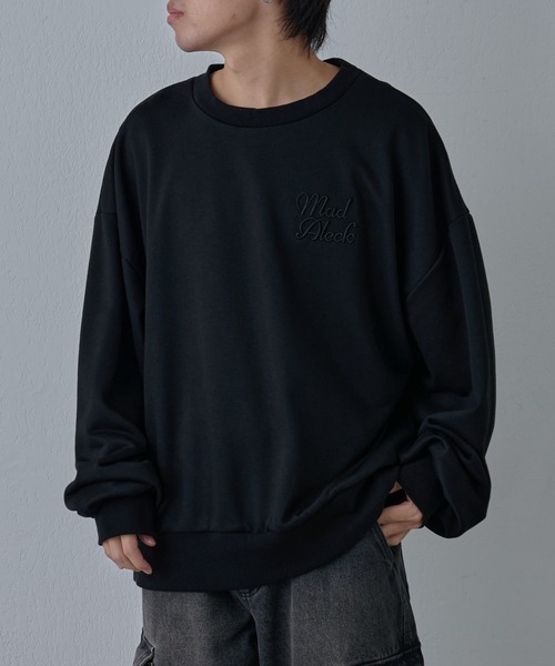 COLONY 2139(コロニートゥーワンスリーナイン)の「シグネチャー刺繍スウェットプルオーバー(Tシャツ/カットソー・メンズ・チャコールグレー/ブラック・LARGE/MEDIUM)」の7枚目の写真