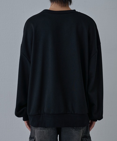 COLONY 2139(コロニートゥーワンスリーナイン)の「シグネチャー刺繍スウェットプルオーバー(Tシャツ/カットソー・メンズ・チャコールグレー/ブラック・LARGE/MEDIUM)」の17枚目の写真