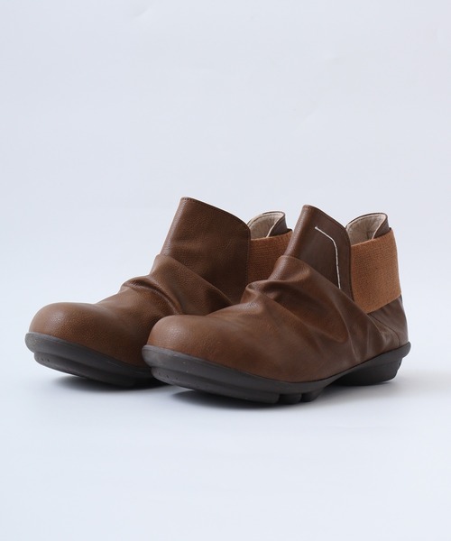 Re:getA(リゲッタ)の「2ball TB107 ショートブーツ スモールサイズ ~ 展開(ブーツ・レディース・キャメル/ブラック/グレー/ダークブラウン・L/LL/S/M)」の10枚目の写真
