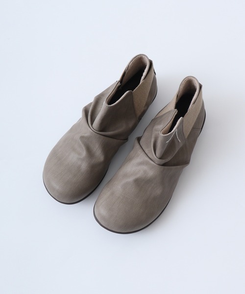 Re:getA(リゲッタ)の「2ball TB107 ショートブーツ スモールサイズ ~ 展開(ブーツ・レディース・キャメル/ブラック/グレー/ダークブラウン・L/LL/S/M)」の16枚目の写真