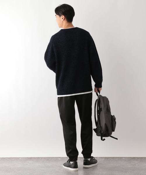 GLOBAL WORK Smile Seed Store（グローバルワーク スマイルシードストア）の「ウォームタッチイージーパンツ/147059（その他パンツ・メンズ・ブラック/杢グレー/チャコール・LARGE/X-LARGE/SMALL/MEDIUM）」の6枚目の写真