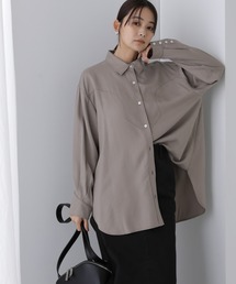 【ZOZO限定】フィブリルツイルウエスタンシャツ
