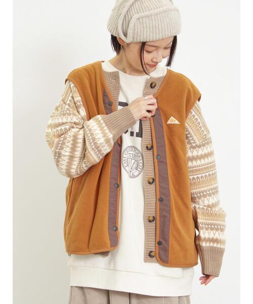 KELTY(ケルティ)の「【KELTY×Samansa Mos2】ジャカードニットカーデ(カーディガン/ボレロ・レディース・グリーン/ベージュ/ブラック・F)」の17枚目の写真