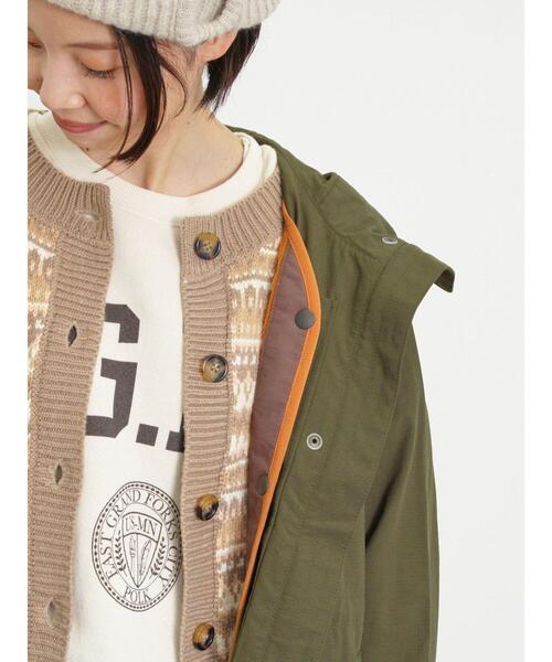 KELTY(ケルティ)の「【KELTY×Samansa Mos2】ジャカードニットカーデ(カーディガン/ボレロ・レディース・グリーン/ベージュ/ブラック・F)」の19枚目の写真